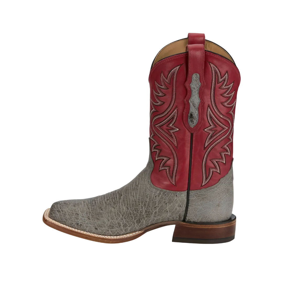 Tony Lama Men's Serpentine Smooth Ostrich Boot