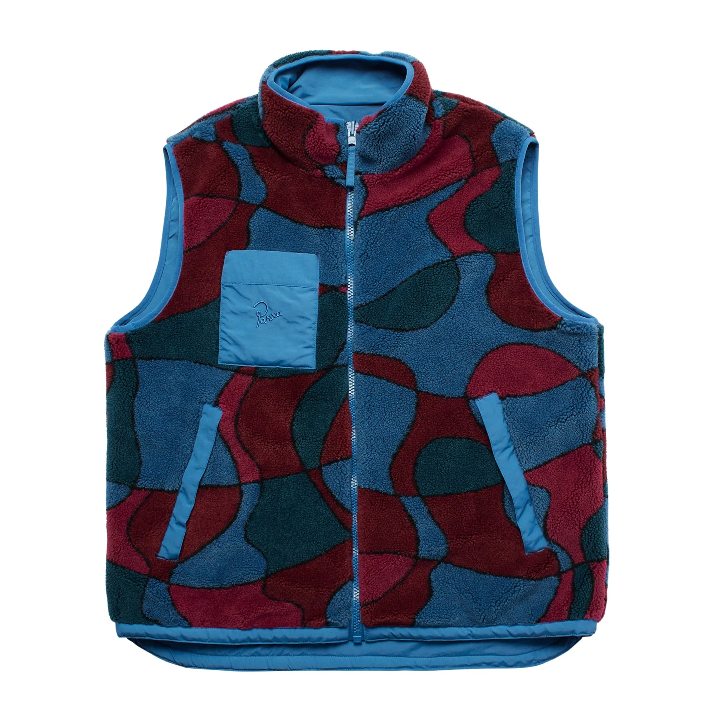 TREES IN WIND REVERSIBLE VEST