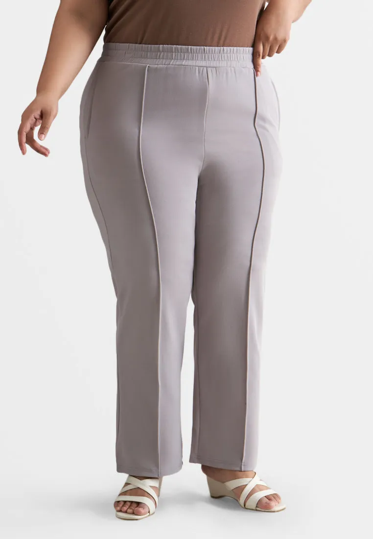 Tyra Tulang Straight Cut Relax Pants