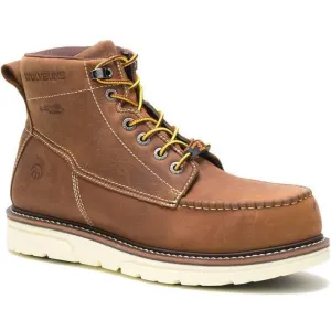 Wolverine Men's I-90 Durashock 6" Soft Toe WP Wedge Work Boot- Tan - W200051