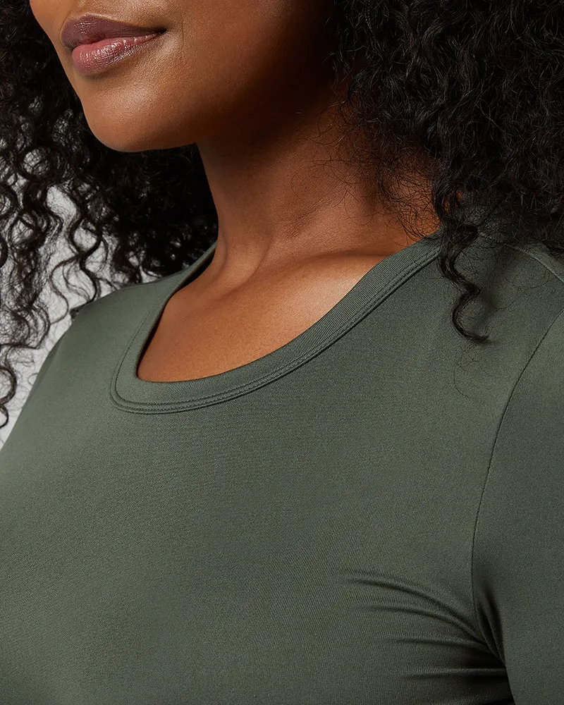 WOMEN'S LIGHTWEIGHT BASELAYER CREW TOP