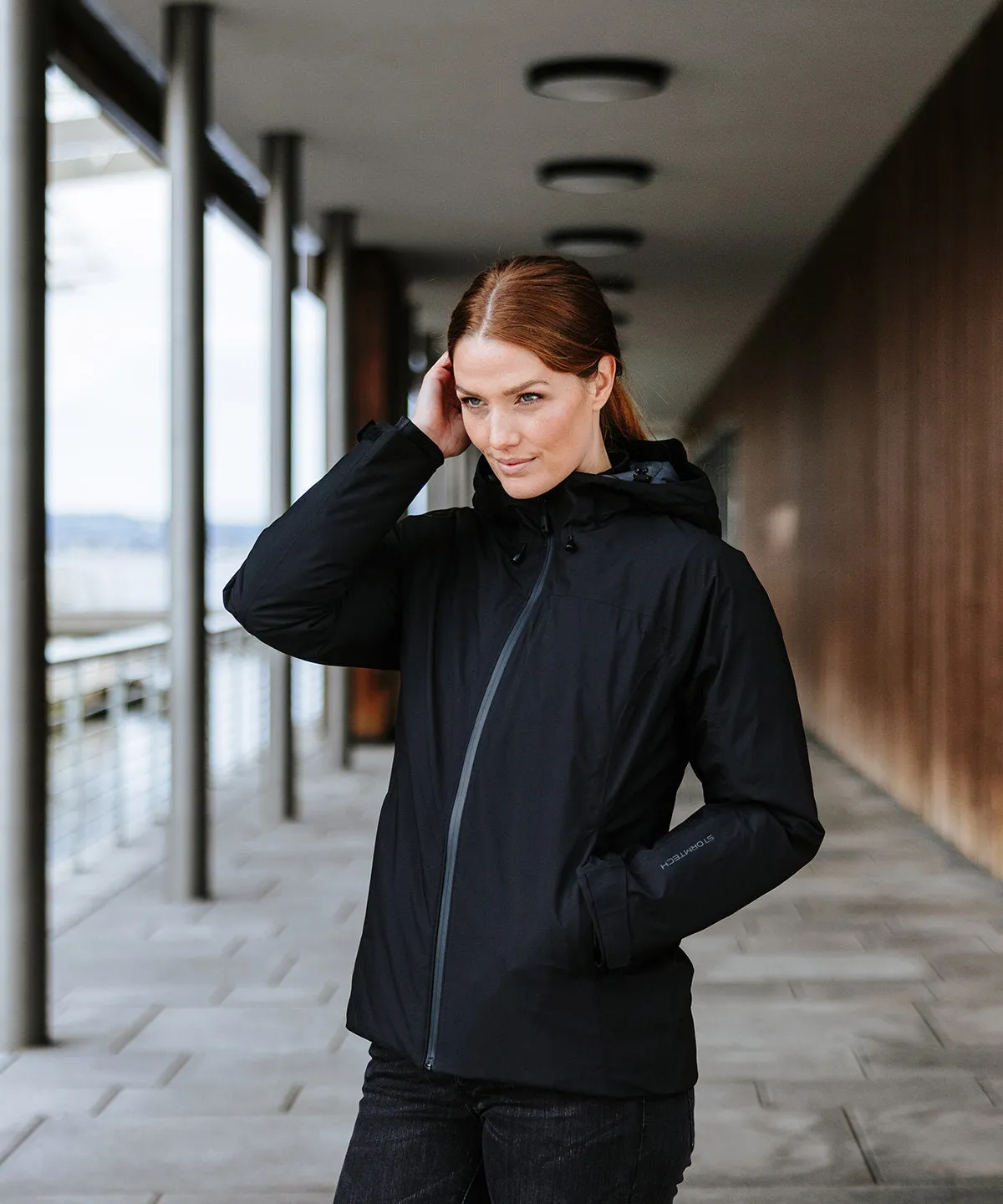 Womens Nostromo thermal shell | Graphite