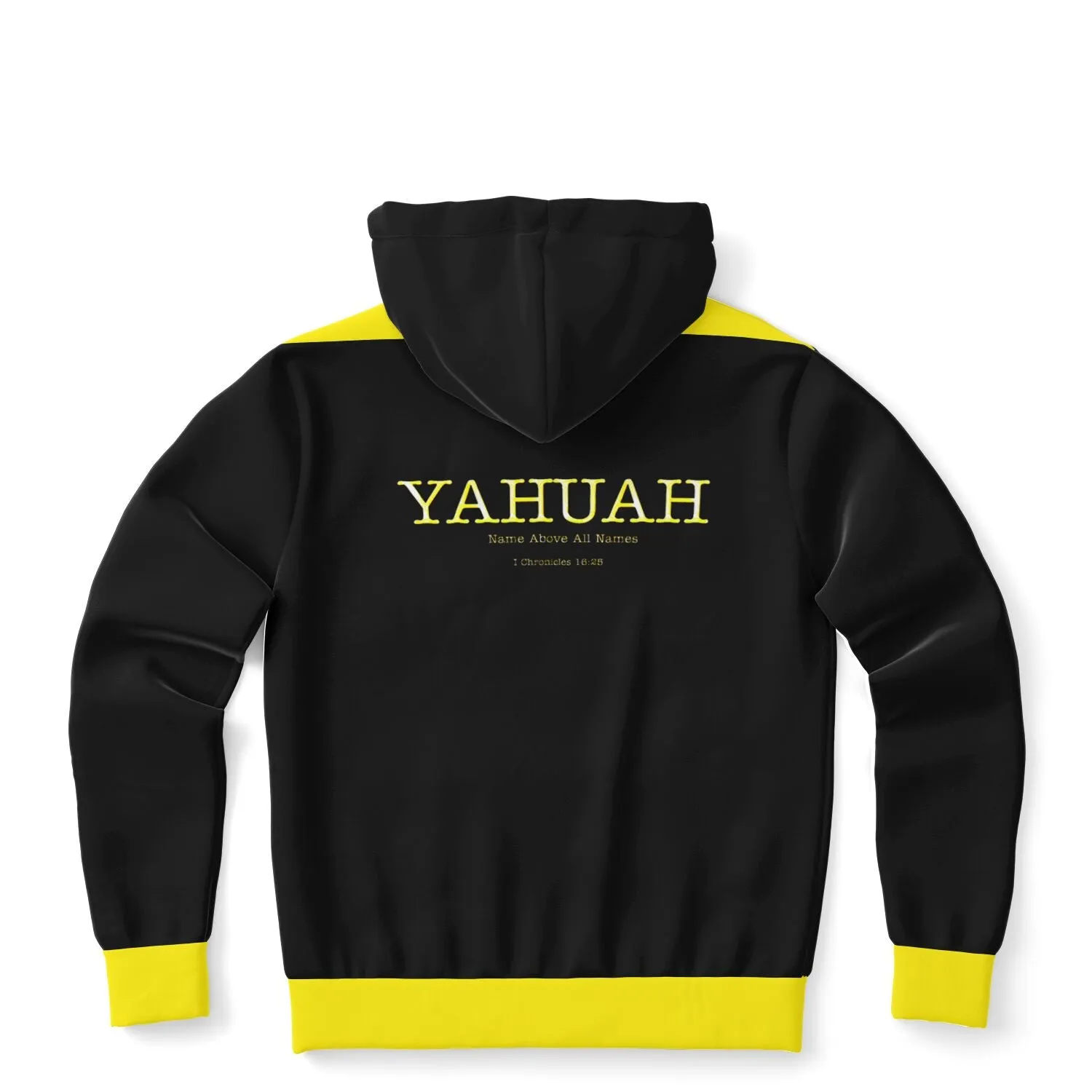 Yahuah-Name Above All Names 02-02 Designer Fashion Triblend Unisex Full Zip Hoodie